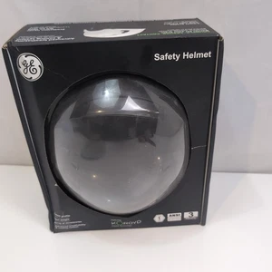 Casco de seguridad de diseño patentado por GE sin ventilación sin espuma EPS absorbente de impactos negro - Imagen 1 de 6