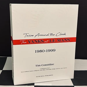 TWICE AROUND THE CLOCK THE YANKS AT LE MANS 1980-1999 BOOK SET NEW PORSCHE 935 K - Picture 1 of 19