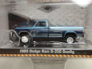 Greenlight 1989 Dodge Ram D-350 Dually Blue '89 Dually Drivers S14 - Bild 1 von 3