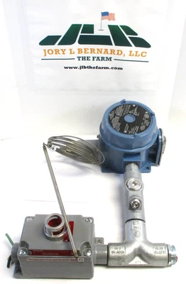 CONTROLES ELÉCTRICOS UNIDOS, E122-14163, INTERRUPTOR DE TEMPERATURA, 25* a 325*F, EXCEDENTE Foto 1 de 4