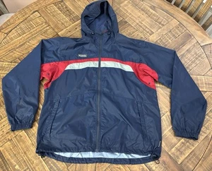 VINTAGE Columbia Herren Windbreaker Jacke Erwachsene Large Full Zip ungefüttert belüftet 052 - Bild 1 von 14