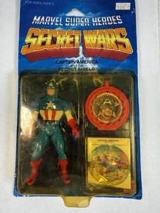 1984 marvel secret wars captain america action figure sealed - Picture 1 of 6
