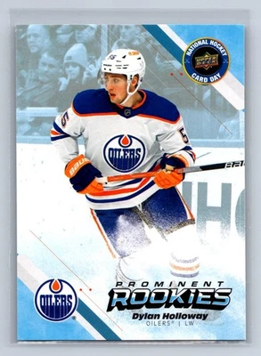 Dylan Holloway 2023 Upper Deck National Hockey Card Day RC #NHCD-10 - Image 1 of 2