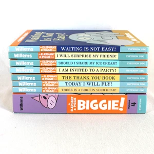 Elephant and Piggie Books Lot of 8 Mo Willems Hardcover Childrens Picture - Picture 1 of 6
