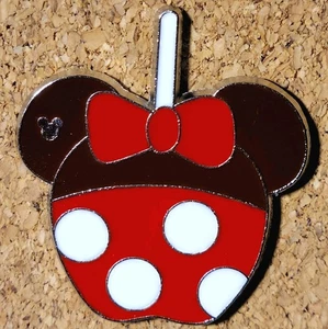 WDW Minnie Mouse Personaggio Candy Apples 2015 Spilla Topolino Disney Nascosta - Foto 1 di 3