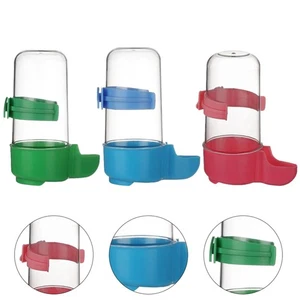 3 Pcs Parrot Drinker Water Feeder Bird Parakeet for Parrots Cage - Picture 1 of 12