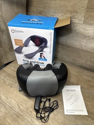 Massageador Daiwa Felicity Grip & Grab Neck Rub – Calor Shiatsu sem fio - Imagem 1 de 4