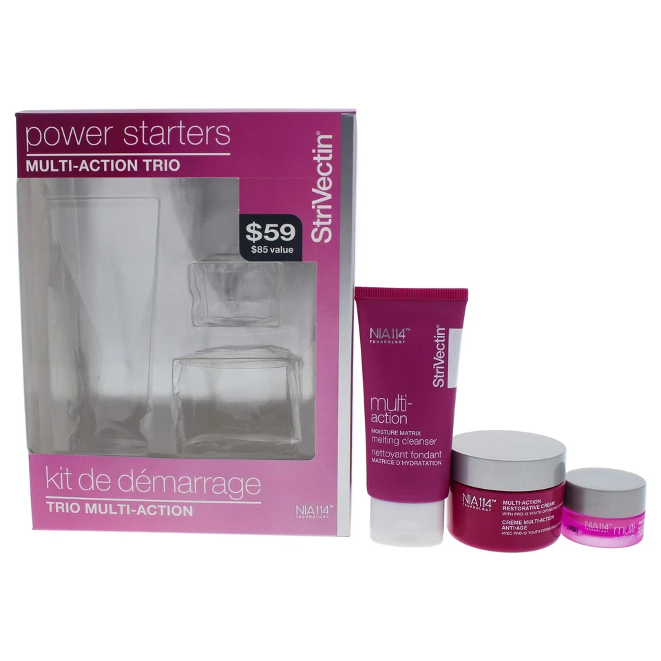 StriVectin Power Starters Trío facial multiacción para brillar aspecto más joven... Foto 1 de 1