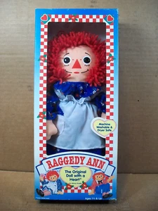 1996 Hasbro ~ Raggedy Ann ~ 12" Doll ~ Johnny Gruelle ~ NIB