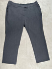 Investments Womens Gray Solid Dress Pants Business Workwear Size 20WS