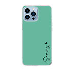 Case Personalized Name Phone For iPhone 14 Pro Max 13 12 11 15 Shockproof Cover