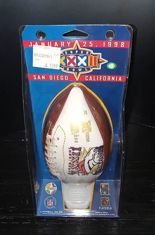 VTG Denver Broncos Super Bowl XXXII Champions 1998 Mini Football- San Diego Cover