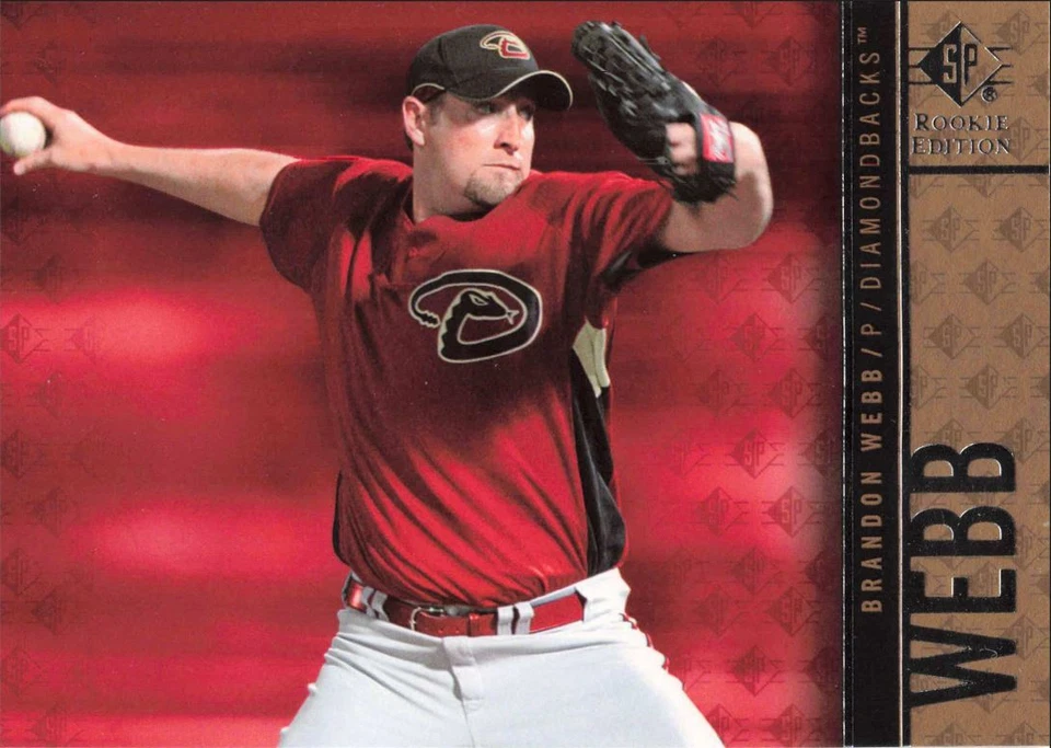 2007 SP Rookie Edition Brandon Webb Arizona Diamondbacks #6 - Image 1 of 2