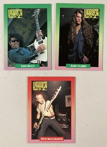 Members of Warrior Soul (3) Rockcards Vintage Sammelkarten 1991 NEUWERTIG - Bild 1 von 1