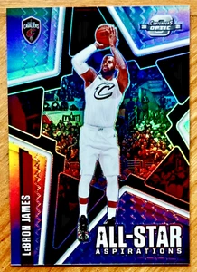 LeBRON JAMES 2020-21 Panini Contenders Optic ALL-STAR ASPIRATIONS Silver Holo #1 - Foto 1 di 1
