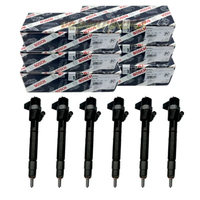 OEM New 6PCS Bosch Fuel Injector For Mercedes Benz Sprinter Dodge 0445110189 US - Image 1 of 4