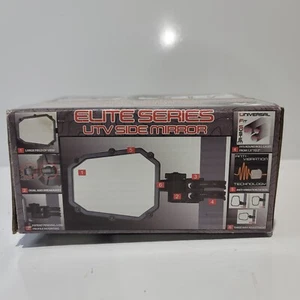 Espejo lateral individual de lujo ATV Tek UTVMIR-ES1 Elite UTV con doble eje separador - Imagen 1 de 4