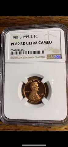 1981 S Type 2 Lincoln Cent PF69 RD ULTRA CAMEO Cover