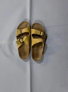 Mobils Comfort Sandalen verstellbare Schnallenriemen senfgelb/beige Gr. 39 - Bild 1 von 5