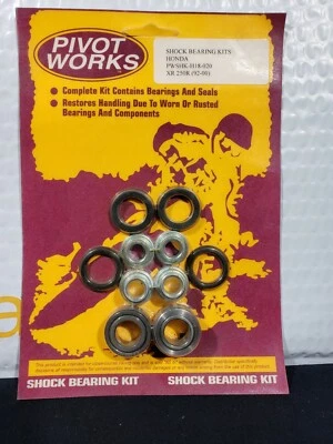 Pivot works Honda XR 250r shock bearing kit 92-00 PWSHK-H18-020 tr#416100 - Image 1 of 4