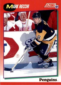 1991-92 Score Canadian Mark Recchi #145