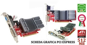 SCHEDA GRAFICA PCI EXPRESS  AMD RADEON 512 MB EAH 4350 SILENT HDMI  ASUS - Imagen 1 de 1