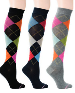Dr. Motion Mild Compression 8-15 mmHg Knee-Hi Women's Socks, 2 Pairs