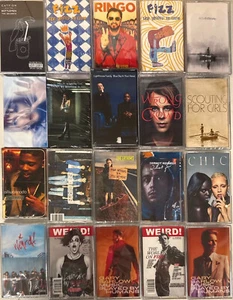 MIXED CASSETTES - JOB LOT X OVER 90 UNITS NEW SEALED WHOLESALE BULK - Picture 1 of 8