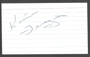Keith Fergus ( Debut 1976 ) 6 PGA Tour Wins SIGNED AUTOGRAPH AUTO 3x5 INDEX COA - Picture 1 of 1