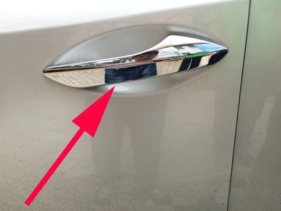 Triple Door Handle Cover Trim for 2015-2017 Lexus NX200T NX300H Smart Keyhole — 第 1/4 张图片