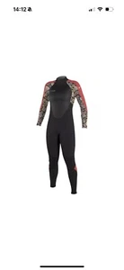 O'NEILL EPIC 4/3mm KIDS BACK ZIP WINTER WETSUIT BLACK TWIGGY TEA ROSE - Picture 1 of 1