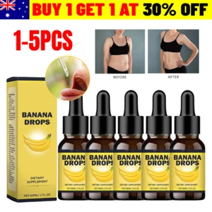 New Banana Drops Supplement Extract Liquid - Burn Drops for Men & Women 1-5PCS - Picture 1 of 16