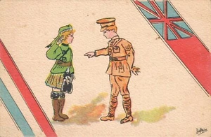 C.P.A / THÈME / MILITAIRE / HUMORISTIQUE - Imagen 1 de 2