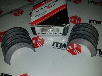 Main Bearings +.030 Toyota Celica & Corolla MR2 Tercel 1.5 & 1.6 & Prizm & Nova  - Image 1 of 3
