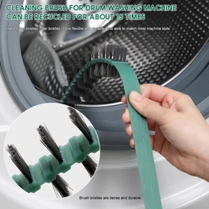 Long Cleaning Brushes for Drums Washing Machine Durable Nylon Bristles Cleaning - Picture 1 of 14