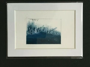 Beautiful Ink Painting Artwork 5" x 7" Signed, Matted Sleeve US Small Works. - Picture 1 of 4
