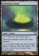 Magic the Gathering MTG Moonring Island (276) Shadowmoor   LP
