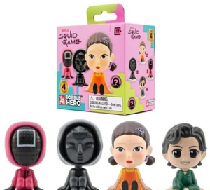 YuMe Squid Game Bobble Hero Blind Box - 1 Mystery Figure - New - Photo 1/3