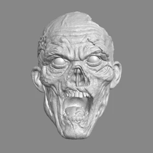 Cabeza personalizada Undead Zombie Walking Dead para Mythic Legions y otras figuras de acción - Imagen 1 de 1