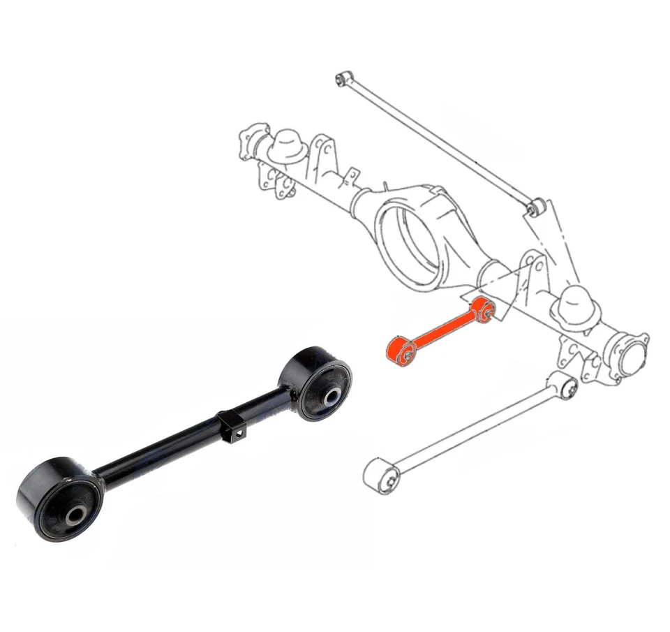 Rear Track Control Arm FEBEST 0725-SQR3 for Suzuki Grand Vitara Liana - Image 1 of 4