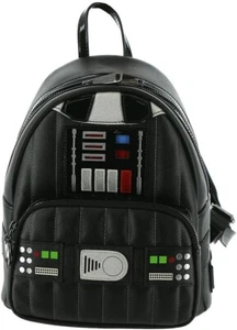 Loungefly Star Wars Darth Vader Light Up Mini Backpack - New - Picture 1 of 3