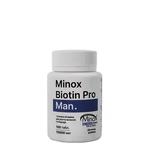 10.000 mcg vitaminas para el crecimiento del cabello y la barba de biotina - 100 pestañas - Imagen 1 de 4