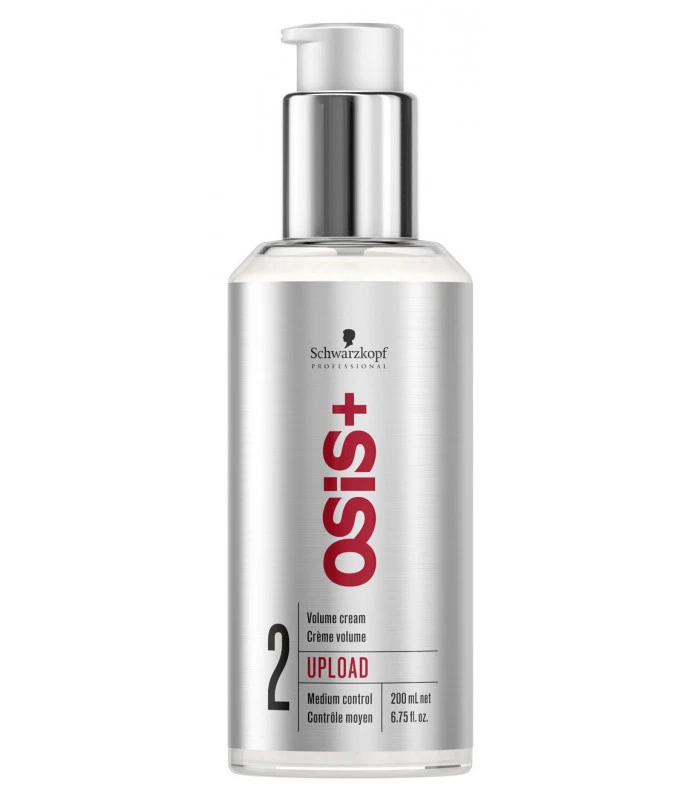 2x Schwarzkopf Osis Upload Style Volume Hair Cream 200ml