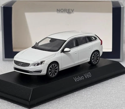 Volvo V60 2013 Cristal White 1:43 Norev 870016 EXTREMELY RARE!! - Image 1 of 4