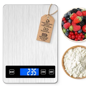 15KG Bilancia Cucina Digitale,Bilancia Da Cucina Professionale Con Grande Displa - Foto 1 di 12