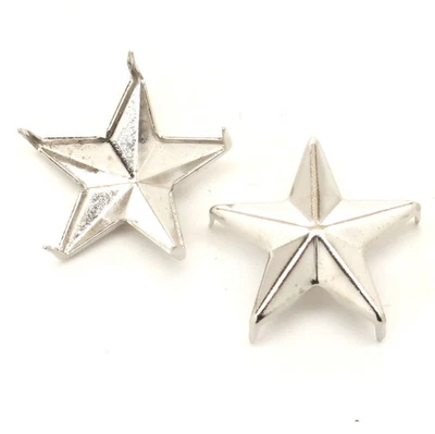 Paquete de 100 Star Spots de latón niquelado de 5/8" NH0054-02 Foto 1 de 2