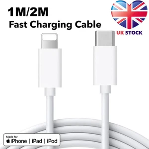 For Apple iPhone 8 X 11 12 13 14 to USB Type C PD Fast Charger Data Cable - Picture 1 of 8
