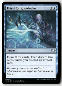 Thirst for Knowledge 48 NM MTG Commander: Edge of Eternities Magic - Picture 1 of 2