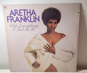 ARETHA FRANKLIN With Everything I Feel In Me Atlantic SD 18116 1st Vinyl Soul LP - Picture 1 of 6