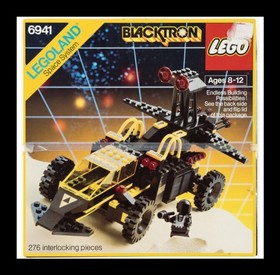 Vintage Lego 1987 Space Blacktron Battrax 6941 MISB